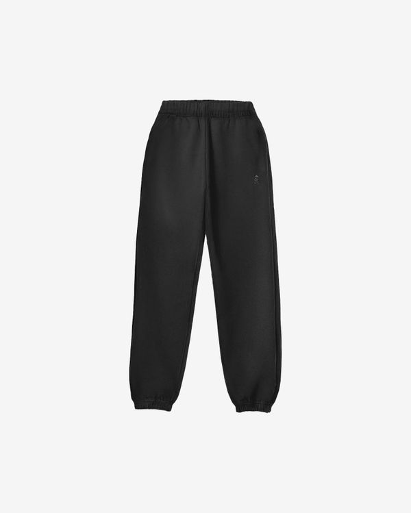 Брюки Logo джоггеры черные - фото 1