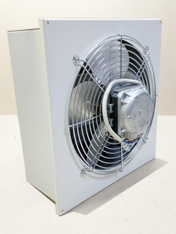 Вентилятор ВО-2,5 в коробе с жалюзи