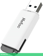 USB Flash-накопитель Netac U185 2.0 16GB белый (NT03U185N-016G-20WH)