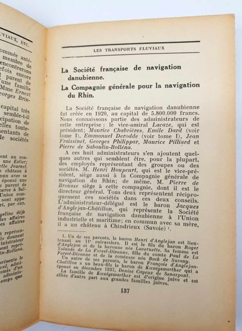"Les maitres de la France. La feodalite financiere dans les banques. Augustin Hamon