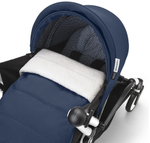 Коляска Stokke YOYO3 Newborn Pack рама чёрная Black 2 в 1 Air France Blue