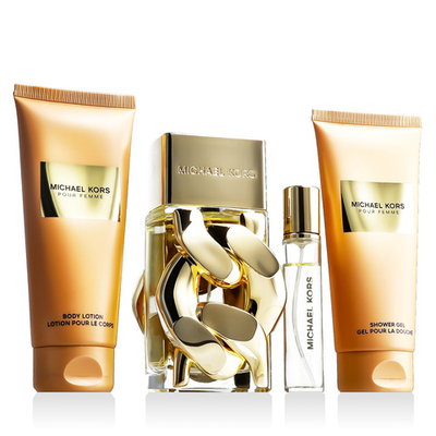 Michael Kors Pour Femme EDP 100 ml + EDP MINI 10 ml + SG 100 ml + BL 100 ml (woman) 1 pcs