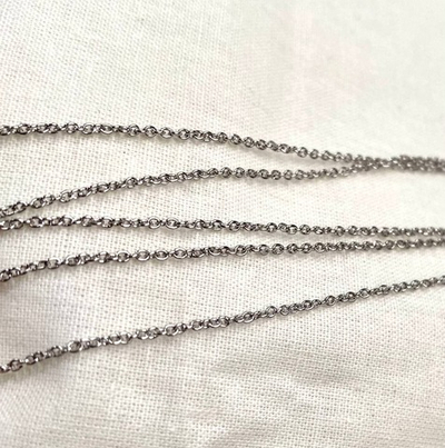 27010-1 Цепь 1,2мм родий