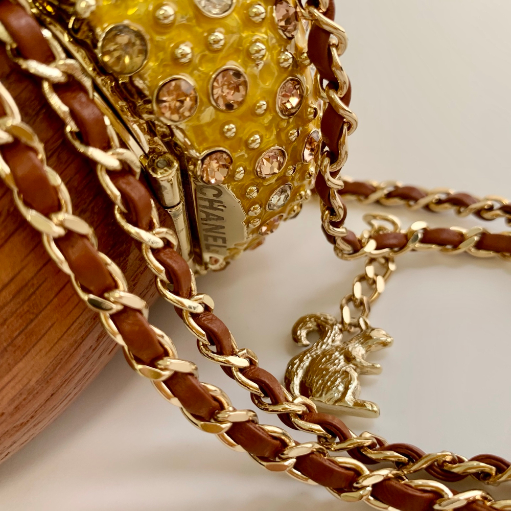Chanel Acorn Minaudiere 17 cm