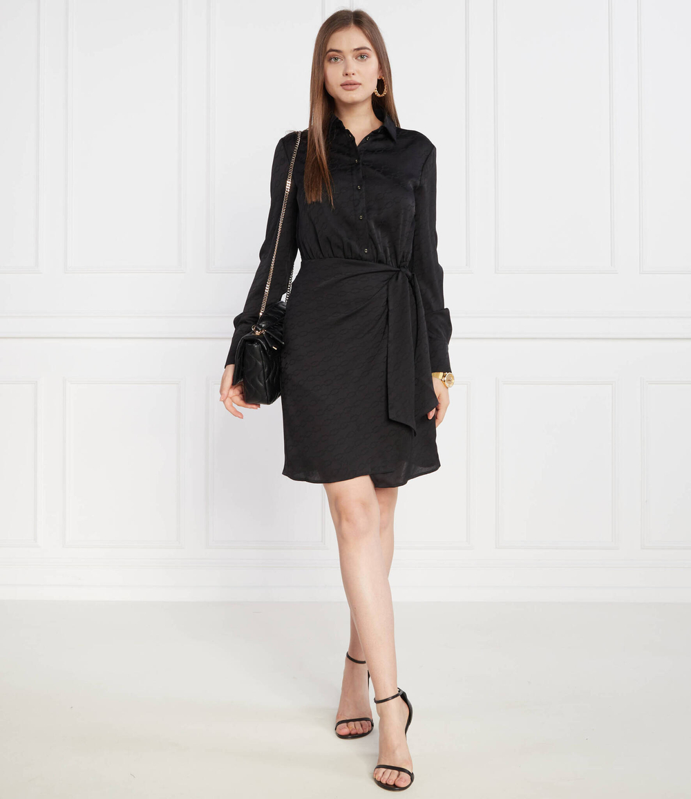 Платье CAMILLA CHEMISIER GUESS - черный(W3YK41 WFJ72)