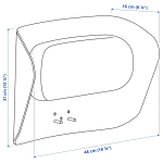 GRÖNFJÄLL Подголовник ИКЕА