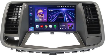 Магнитола для Nissan Teana J32 2008-2013 (монохромный экран, рамка 9 тип 2) - Teyes CC3-2K на Android 10, 2K QLED, ТОП процессор, CarPlay, 4G SIM-слот