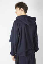RICK OWENS DRKSHDW ХУДИ СИНЯЯ HUSTLER