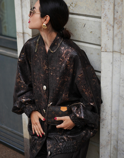 Бомбер змеиный