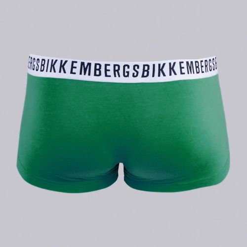 Набор мужских трусов боксеров 3в1 (черные, голубые, зеленые) Bikkembergs BKK61UTR04TR