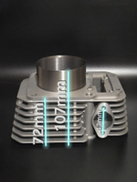 поршневая (цпг) 172FMM 300 кубов 2 клапана (77мм, тефлон)