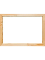 Деревянная рама 55x70 для картин на подрамнике сеч. 60x18