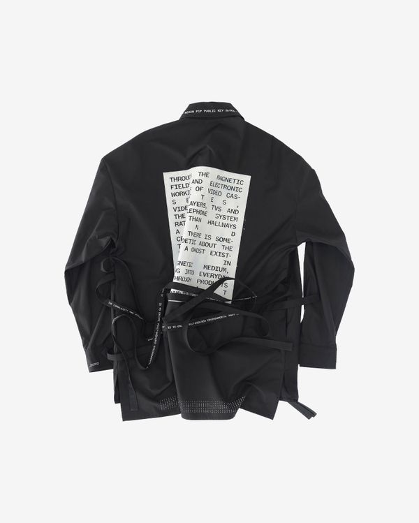 Рубашка Futureisnown Electrosmog Protected shirt Черная - фото 3