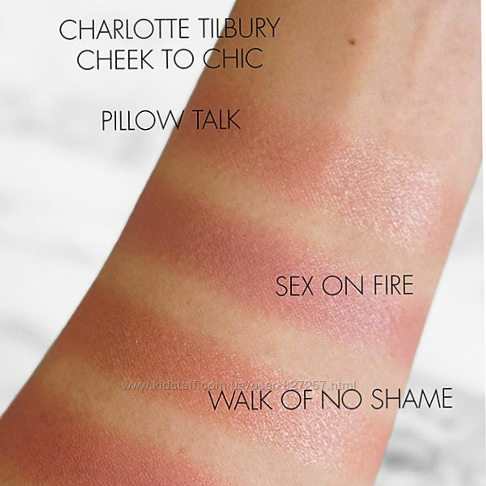 Румяна Charlotte Tilbury Cheek to Chic Walk of No Shame