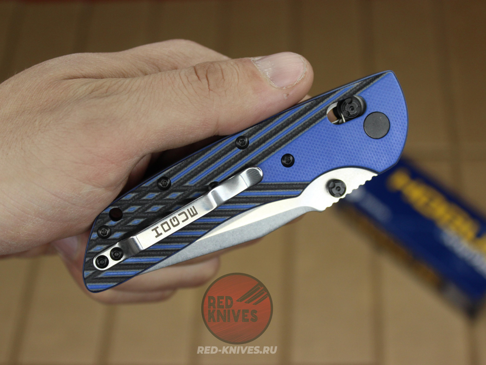 Нож Hogue DEKA MANUAL FOLDER (синий) 24263