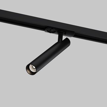 Трековый однофазный светодиодный светильник 6W 3000К TR141-1-6W3K-M-B чёрный Focus T Unity Maytoni