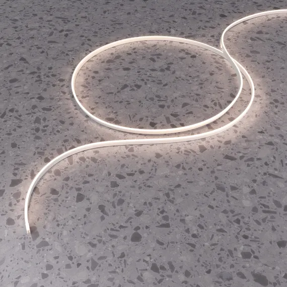 Гибкий неон 10х4 24В 9,6 Вт/м 3000K IP67 5м Led Strip 432037