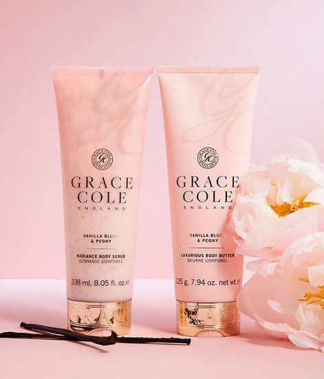 Ваниль и пион скраб для тела, Grace Cole
