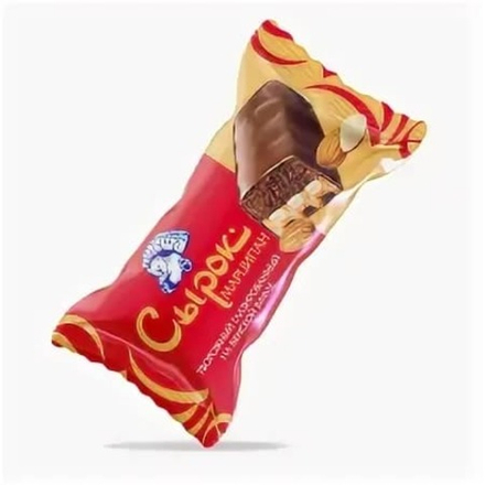 Сырок "Тимоша" творожный глазированный на венской вафле Марципан 60г. Брест