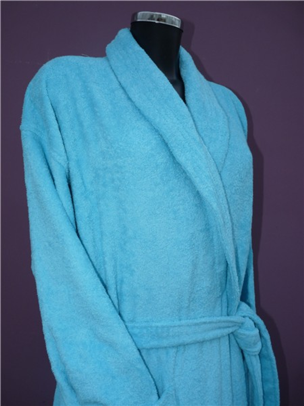 Элитный халат махровый Weekend голубой от Vossen Австрия