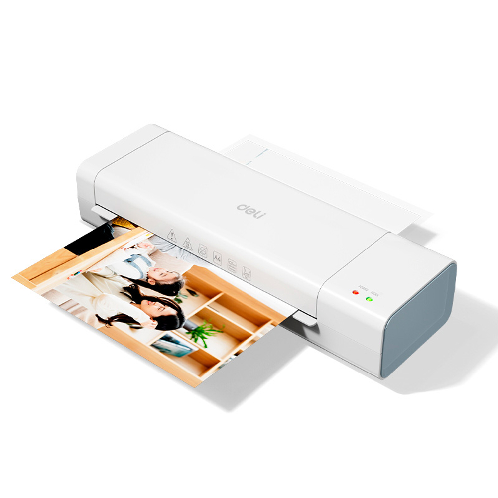 Ламинатор DELI "ET112" формат A4 (280 мм/мин), белый