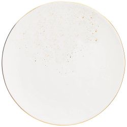 ТАРЕЛКА ЗАКУСОЧНАЯ BRONCO "GOLD" 22 СМ (КОР=24ШТ.)