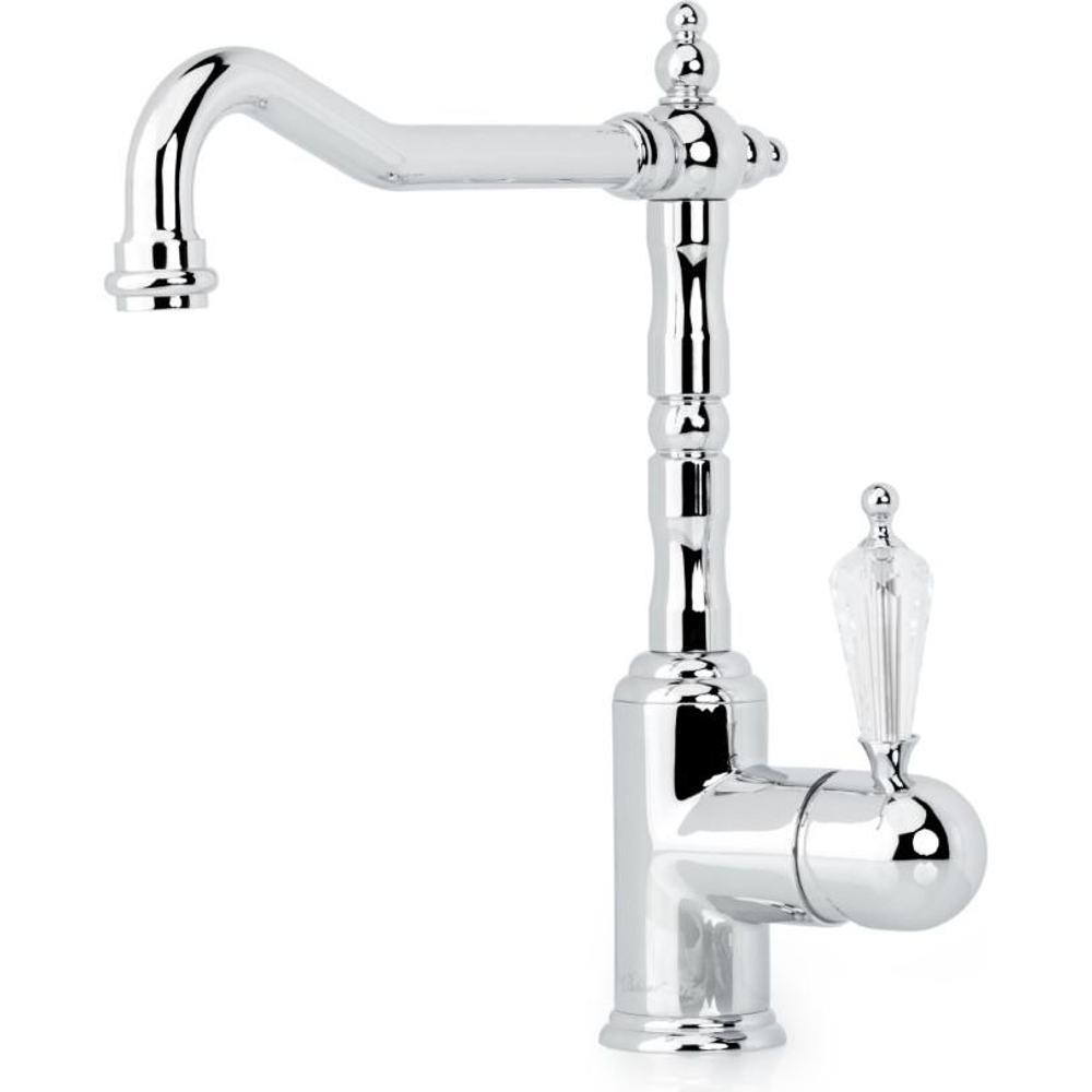 Смеситель для кухни Boheme Tradizionale Chromo103-SW Хром с кристаллом Swarovski