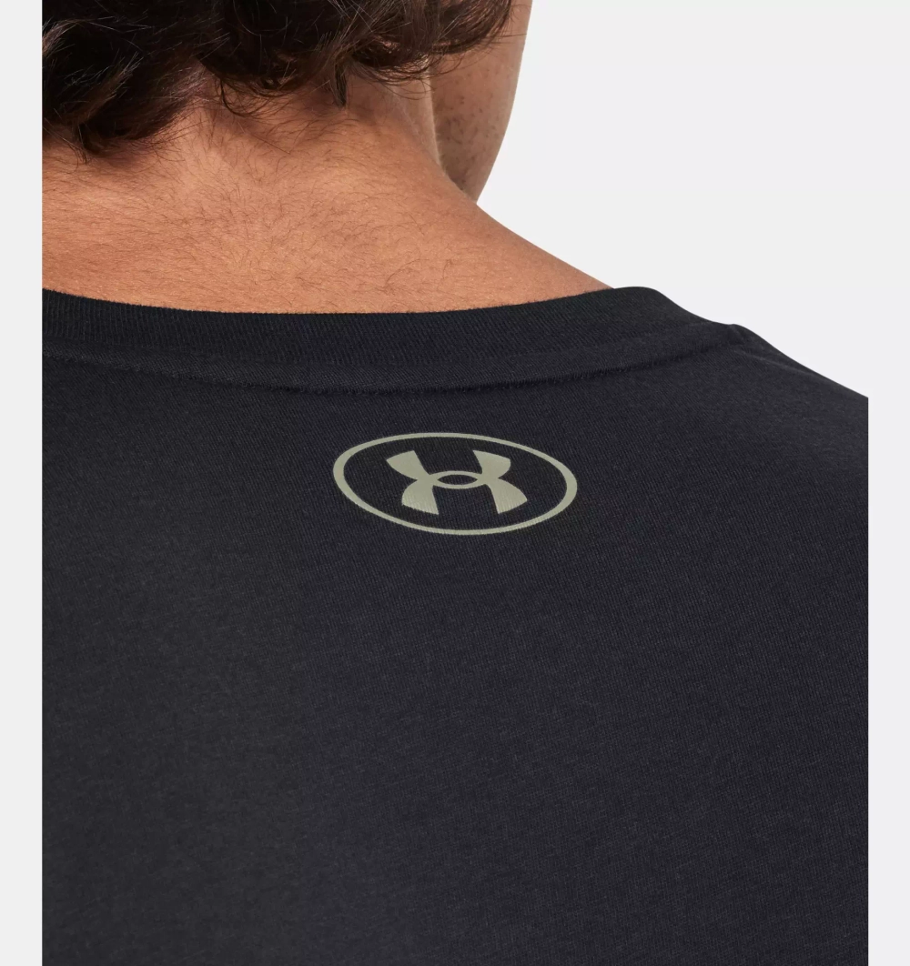 Лонгслив Мужской Under Armour UA PJT ROCK BRAHMA BULL LS-BLK