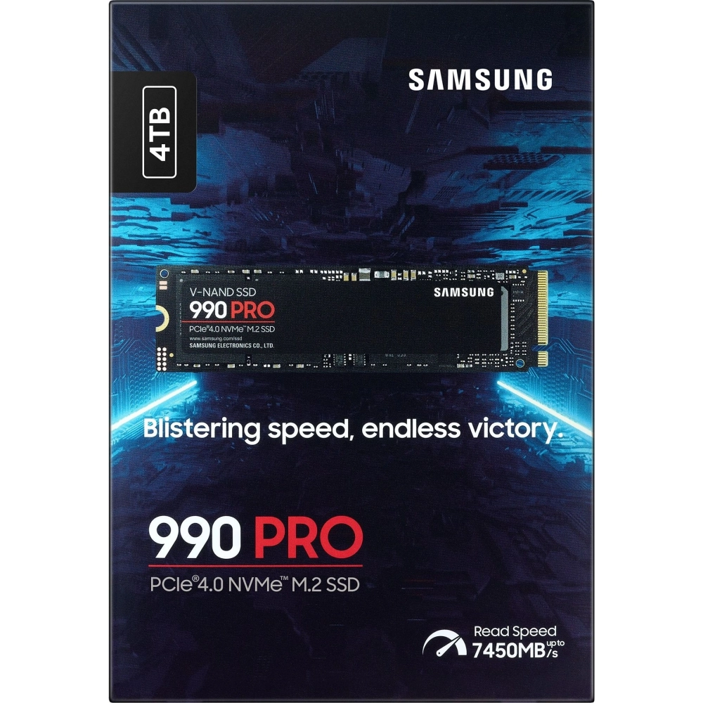 Накопитель SSD Samsung 4TB 990 Pro (MZ-V9P4T0CW)
