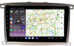 Магнитола для Toyota Land Cruiser 100, Lexus LX470 2002-2007 (экран климата снизу) - Kuberg QLed, Android 13, TS20, CarPlay, SIM-слот
