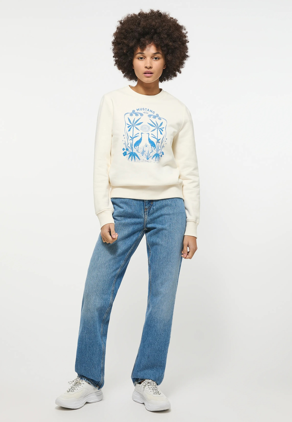 Толстовка женская MUSTANG Bea C Print