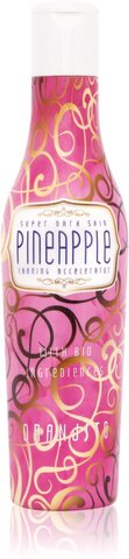 Oranjito Max. Effect Pineapple - лосьон для загара в солярии с биокомпонентами и ускорителем загара /   200  ml  / GTIN 8594040045401