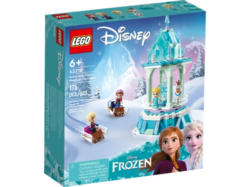 Конструктор LEGO Disney 43218 Волшебная карусель Анны и Эльзы