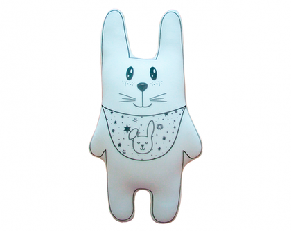 Игрушка-подушка Антистресс "Белый зайка"