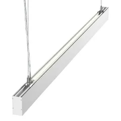 358877 OVER NT22 406 белый Светильник подвесной светодиодный (длина подвесов 1,2м) IP20 LED 4000K 40W вниз + 12W вверх 220V ITER