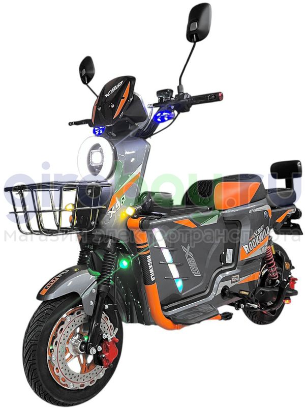 Электроскутер ROCKWILD X900 1600W (60V/40Ah) - Серый фото №3