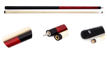 Кий / пирамида 2-pc "WBC-R" (красный)