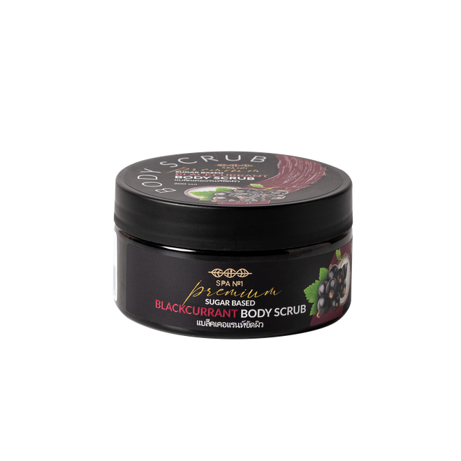 Скраб для тела Сочная смородина Premium  на сахарной основе 200 мл