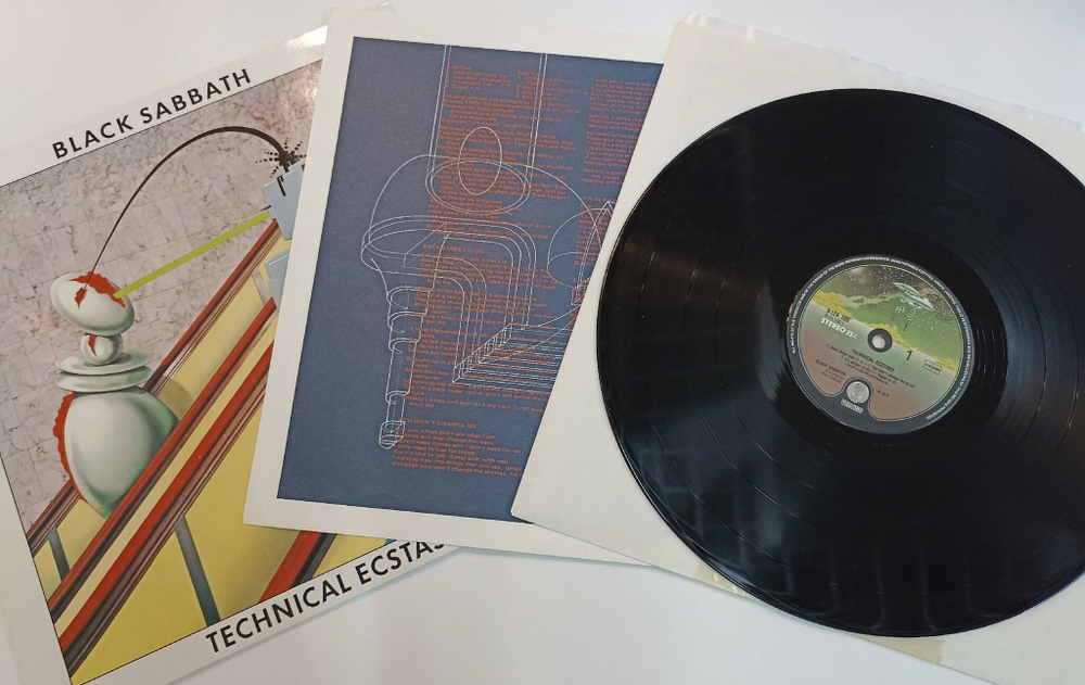 Винтажная виниловая пластинка LP Black Sabbath Technical Ecstasy (Germany 1976)