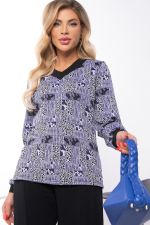 Джемпер "Уютный вечер" (синий) Б7416 LT Collection (Акция)