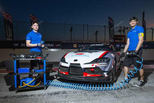 NORDBERG (T3B) Тележка инструментальная, 3 пластиковые полки, синяя