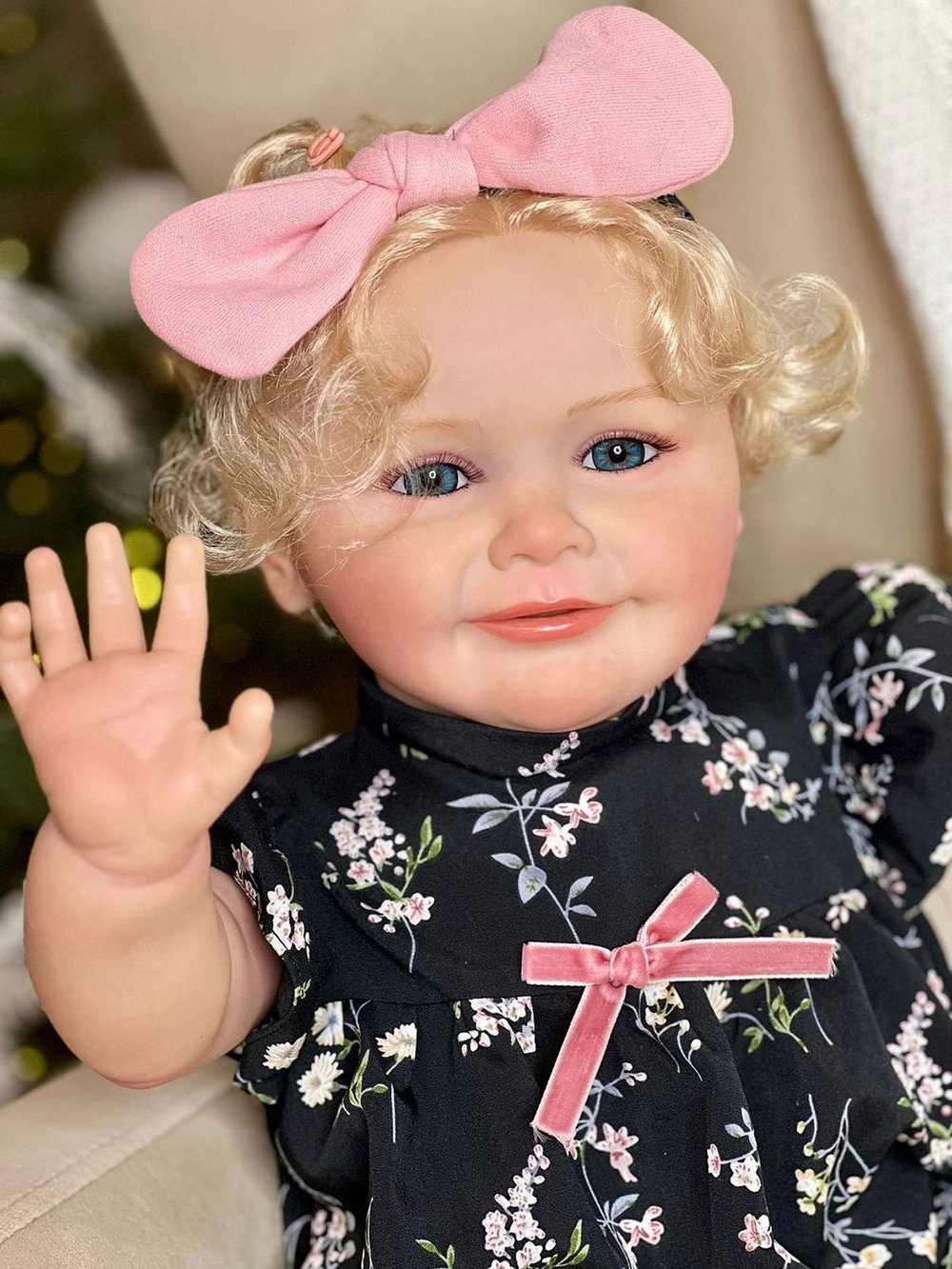 Кукла Реборн мягконабивная 60см в пакете (FA-581)