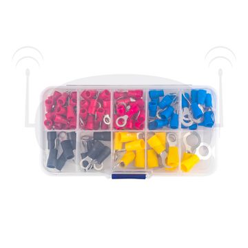 Набор из 102 изолированных электрических клемм