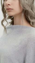 Накидка женская Т028-03 серый