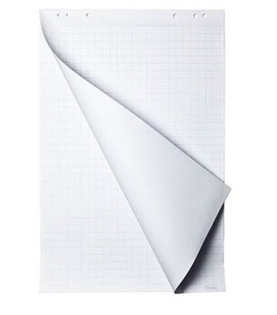 Блокнот для флипчарта 60*90см 80г/м2 20л HATBER SFb_20041 клетка