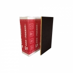 Плита из минеральной ваты шумопоглощающая с односторонним или двухсторонним (BF) покрытием стеклохолстом ИНДАСТРИАЛ БАТТС 80, РОКВУЛ