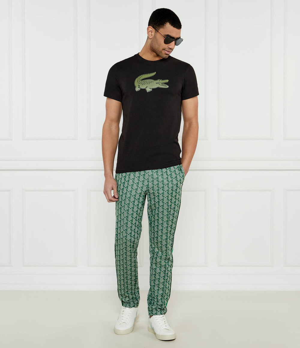 Футболка Lacoste - черный(TH2042)