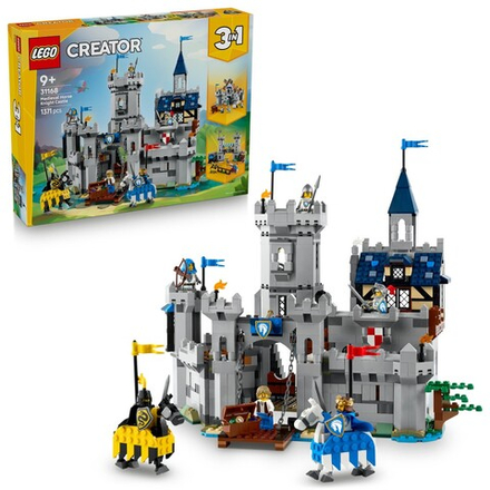 LEGO Creator - Средневековый замок рыцарей на конях 3в1 31168