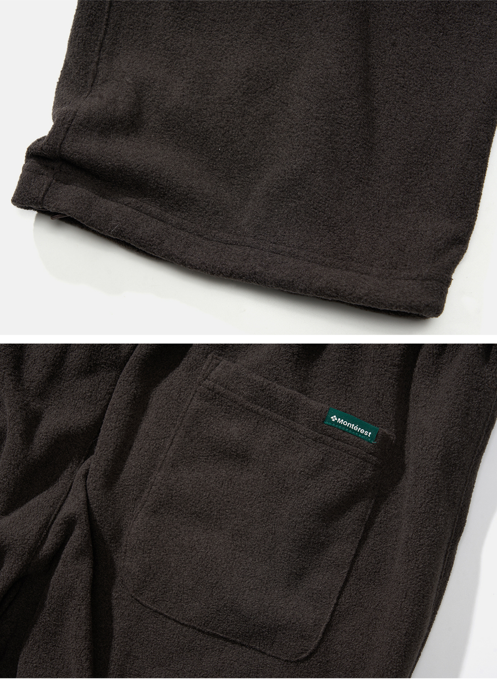 Брюки Nothomme Monterest Outdoor Mountain-Inspired Fleece Straight Pants