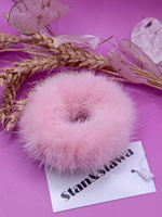 Норковая резинка для волос.